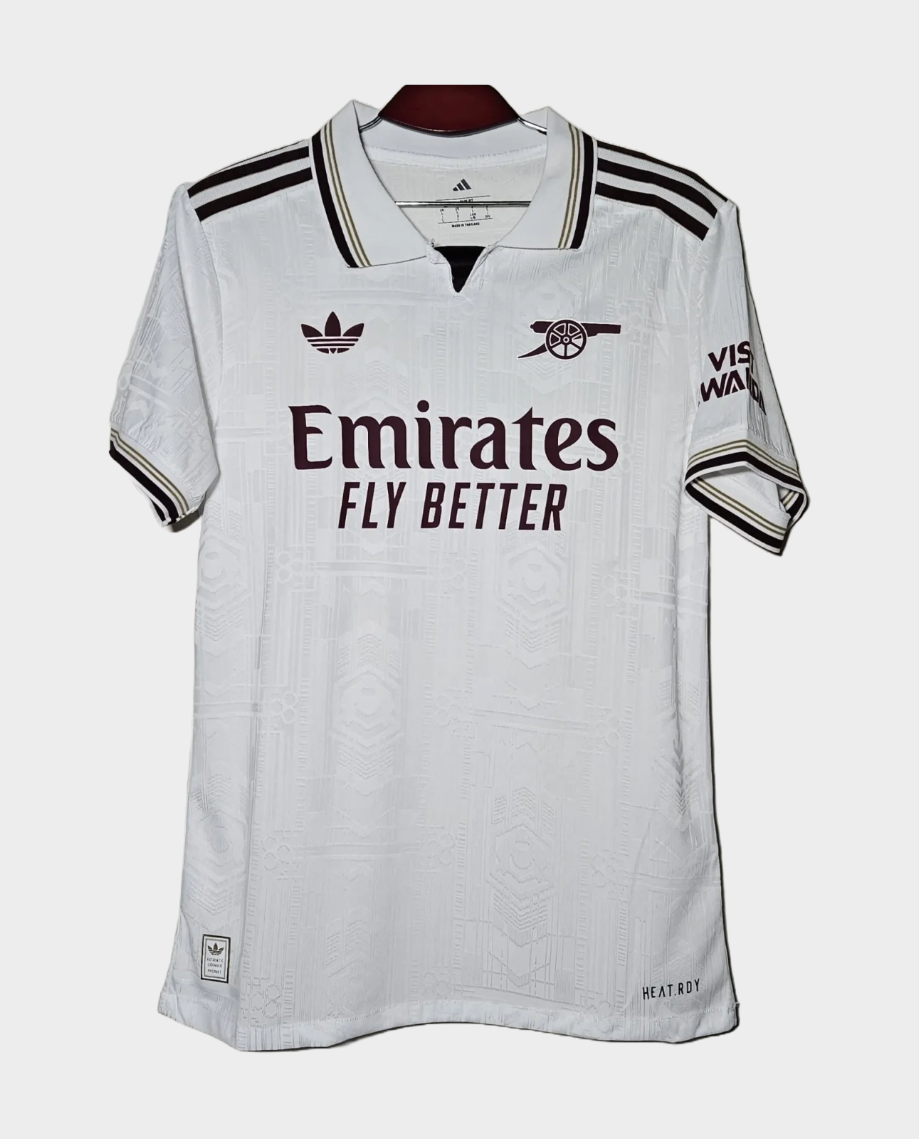 Arsenal 2025 26 Third Jersey Player Version with Emirates Logo