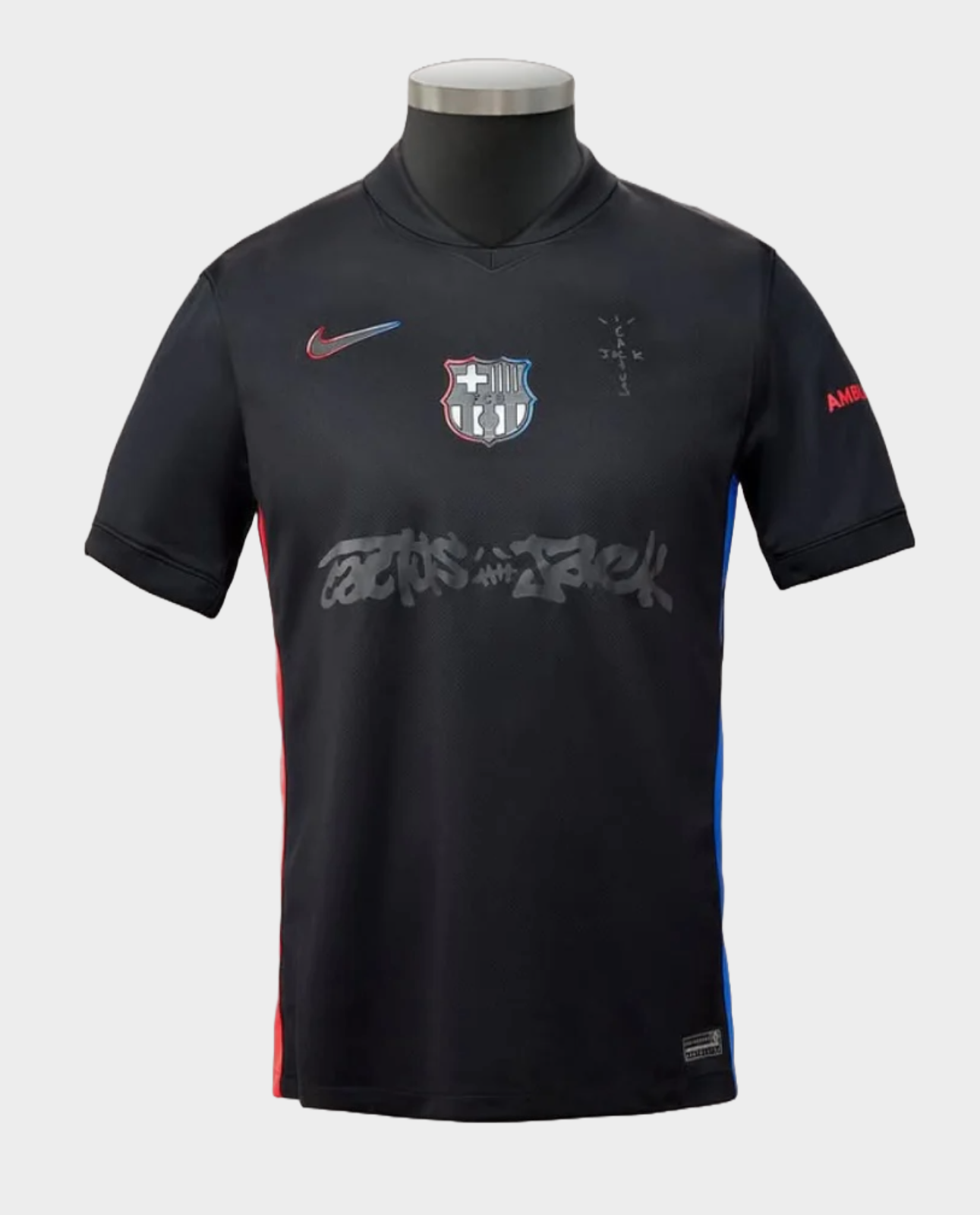 Barcelona Cactus Jack Away SE 2025-26 Player Version Jersey 