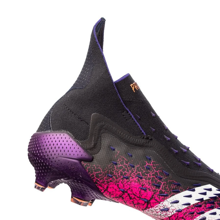 Predator Freak Purple High Top With Lace FG | The Dribble Store