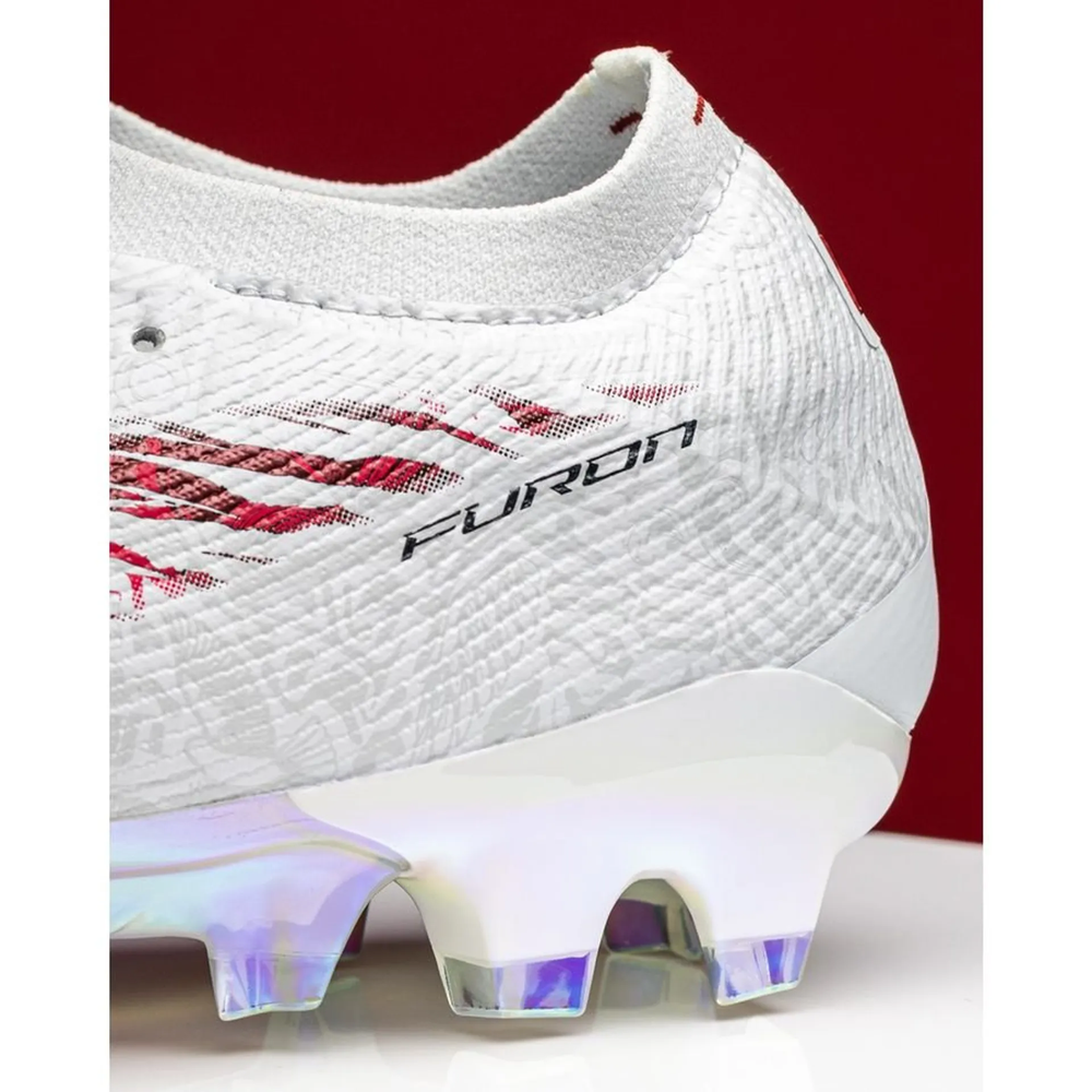 Furon V8 Elite FG Bukayo Saka 7egacy Edition White Red Lace Cleats