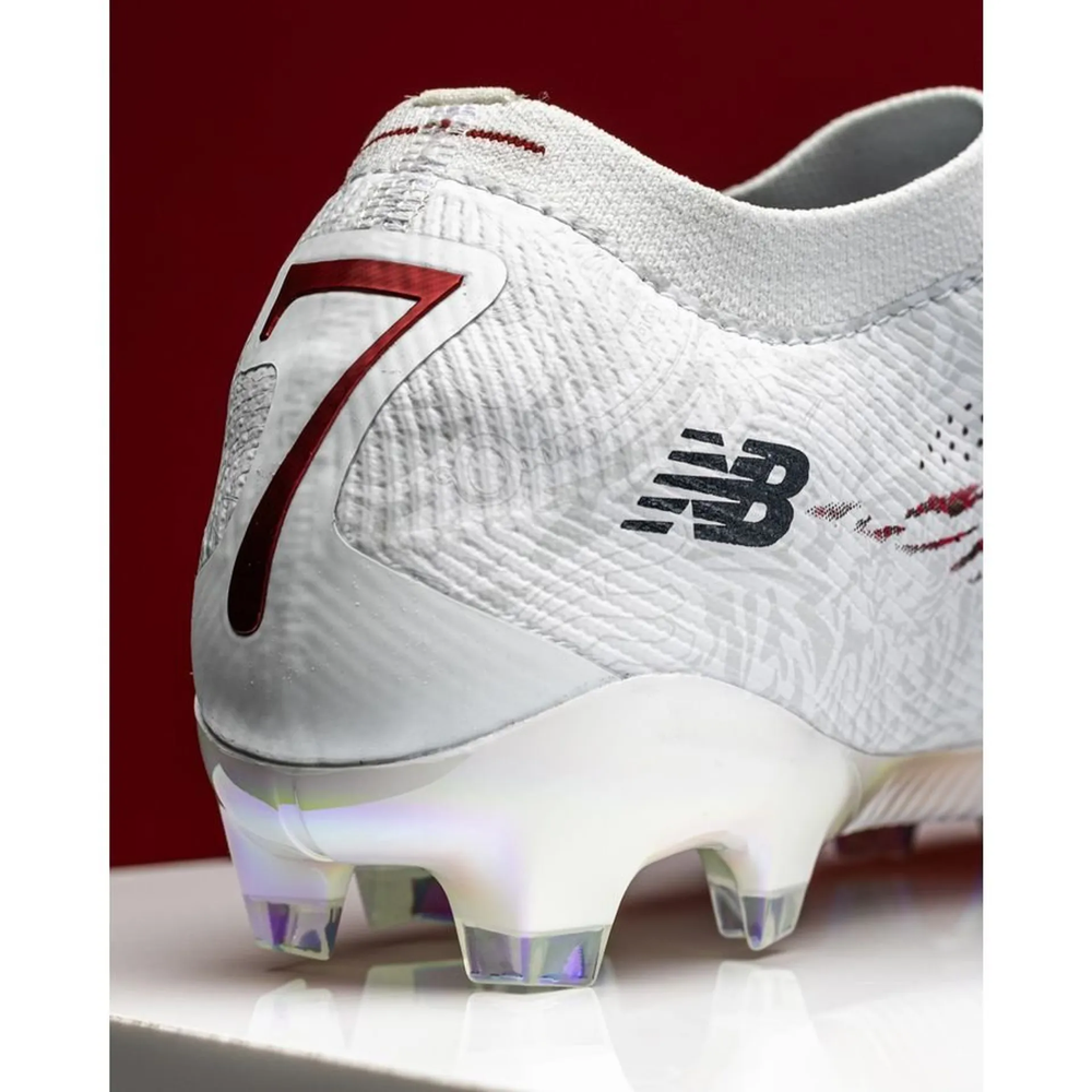 Furon V8 Elite FG Bukayo Saka 7egacy Edition White Red Lace Cleats