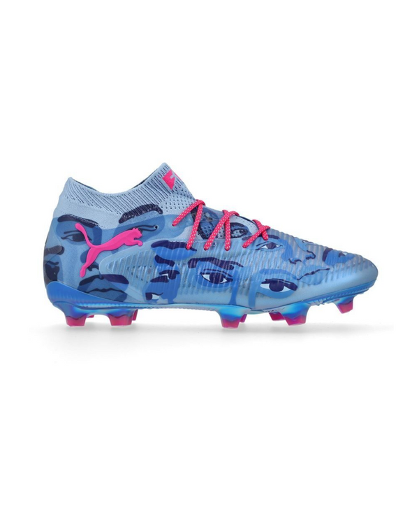 Future 8 Ultimate Mix Blue Low-Top Lace-Up Firm-Ground Football Studs