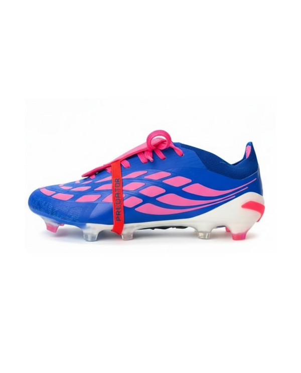 Predator Elite Blue Pink Foldover FG With Lace