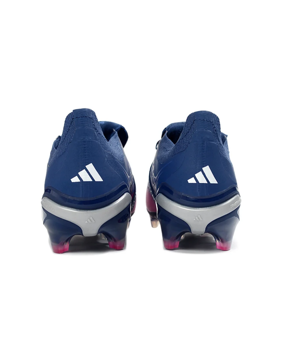 Predator 26 Elite Navy Blue Pink Fold over FG Football Cleats