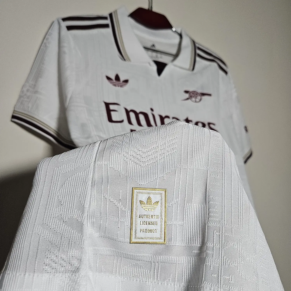 Arsenal 2025 26 Third Jersey Player Version with Emirates Logo