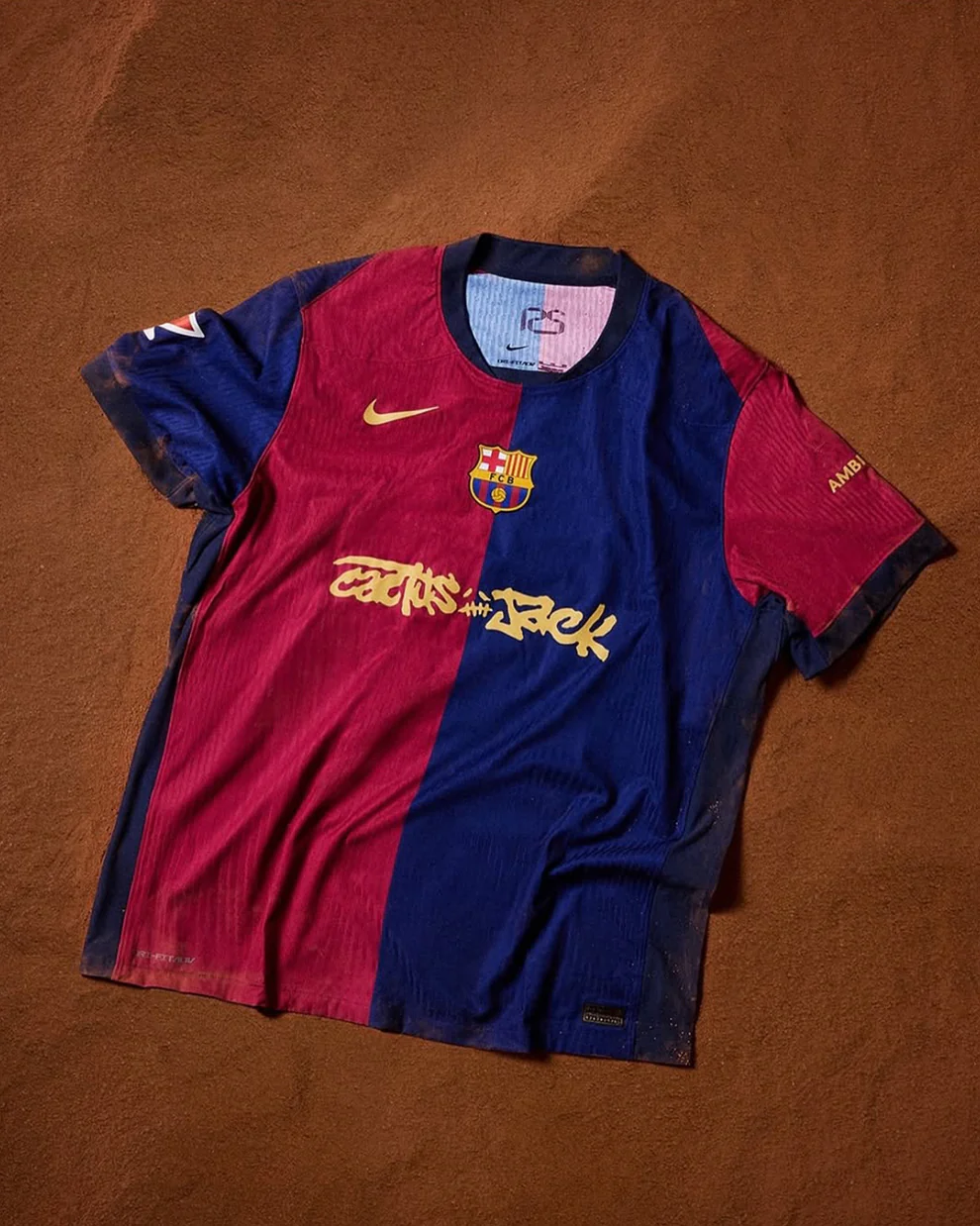 Barcelona Cactus Jack 2025-26 Player Version Jersey | The Dribble