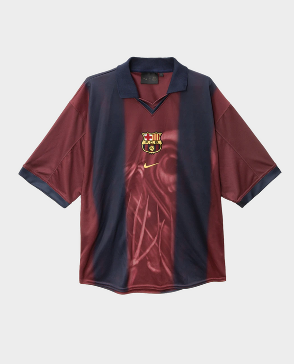 Barcelona Travis Scott 2025-26 player version jersey with bold graphics and vibrant colors