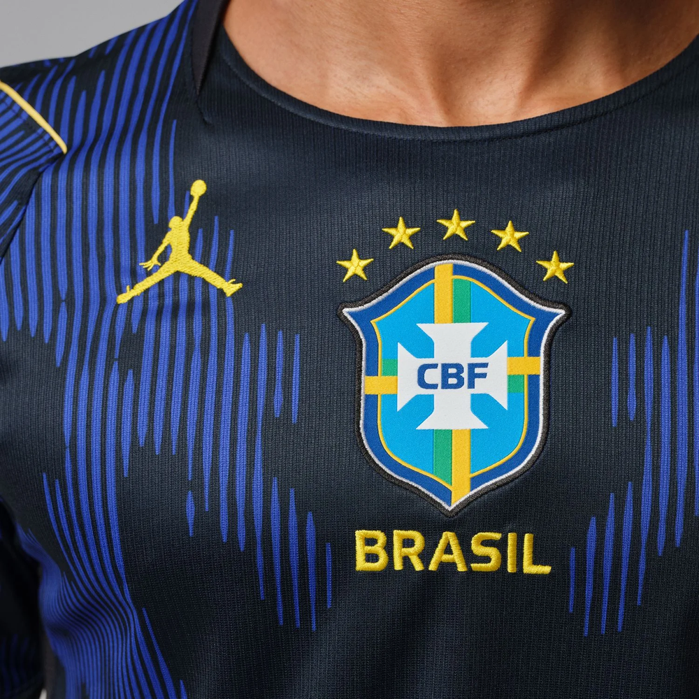 Brasil CBF Jordan サッカーシャツplayer version Brazil X Jordan Away FIFA World Cup Jersey 2026 Player Version