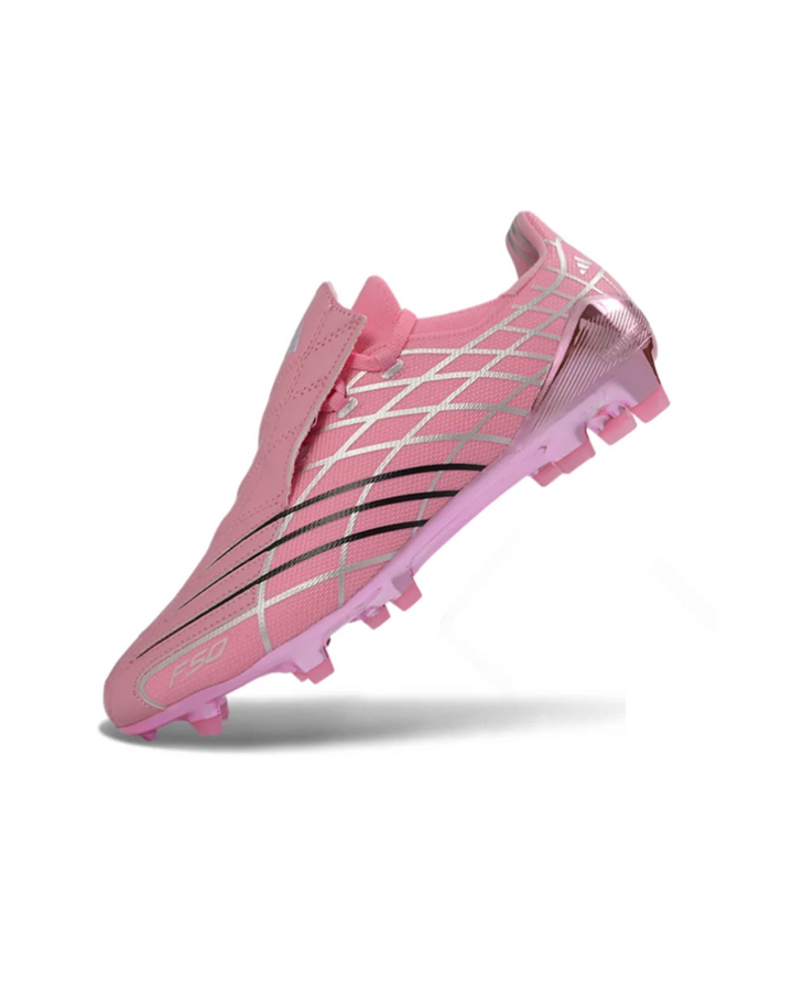 F50 Spider Elite Pink Low-Top FG Football Cleats | Dribble Store