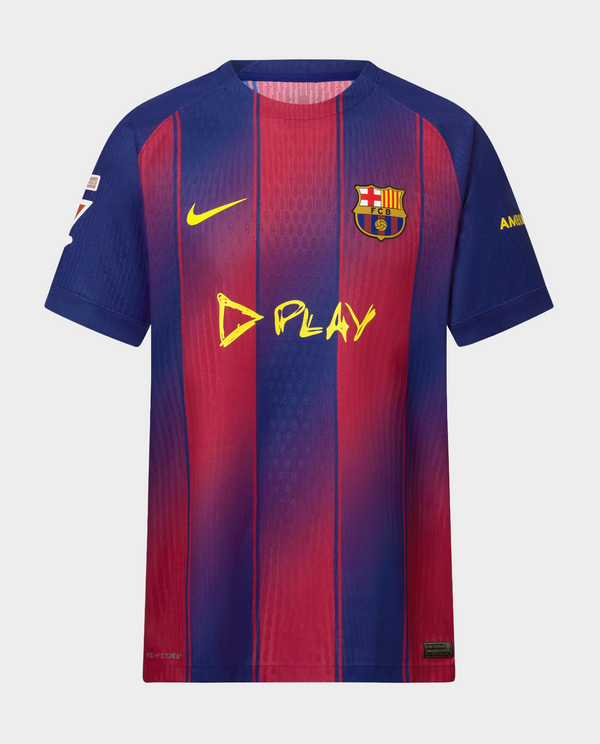 FC Barcelona Ed Sheeran jersey 2025-26 featuring bold colors and unique design details