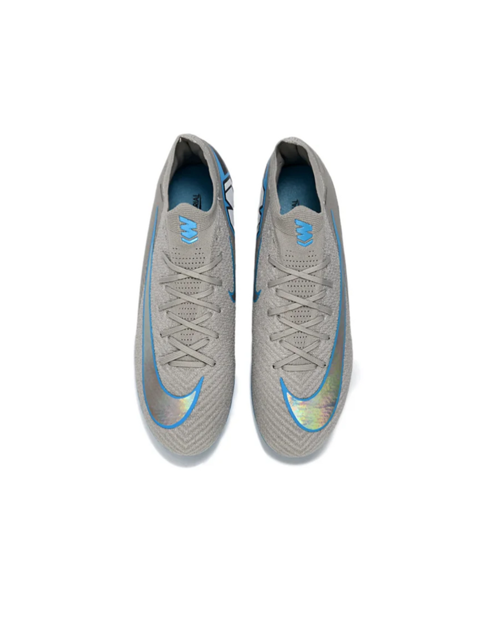 Nike サッカーシューズ グレー/ブルー FG Mercurial Vapor 16 Football Stud Silver Blue Low-Top FG Lace