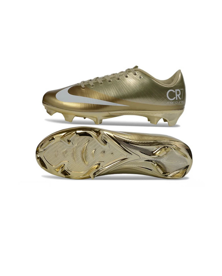 CR7 Mercurial Superfly 1 Soccer Cleats Limited Edition Gold FG