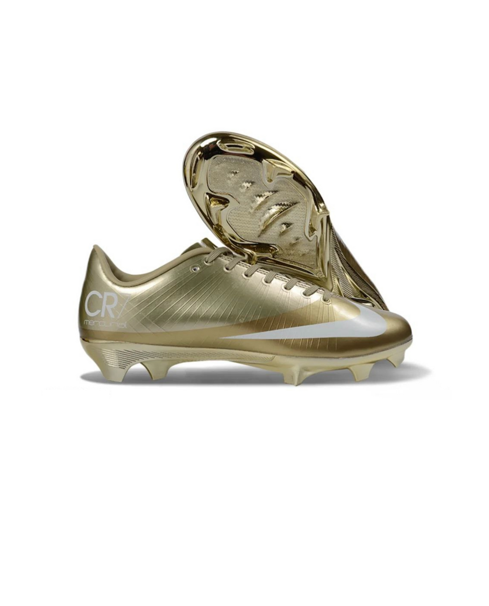 CR7 Mercurial Superfly 1 Soccer Cleats Limited Edition Gold FG