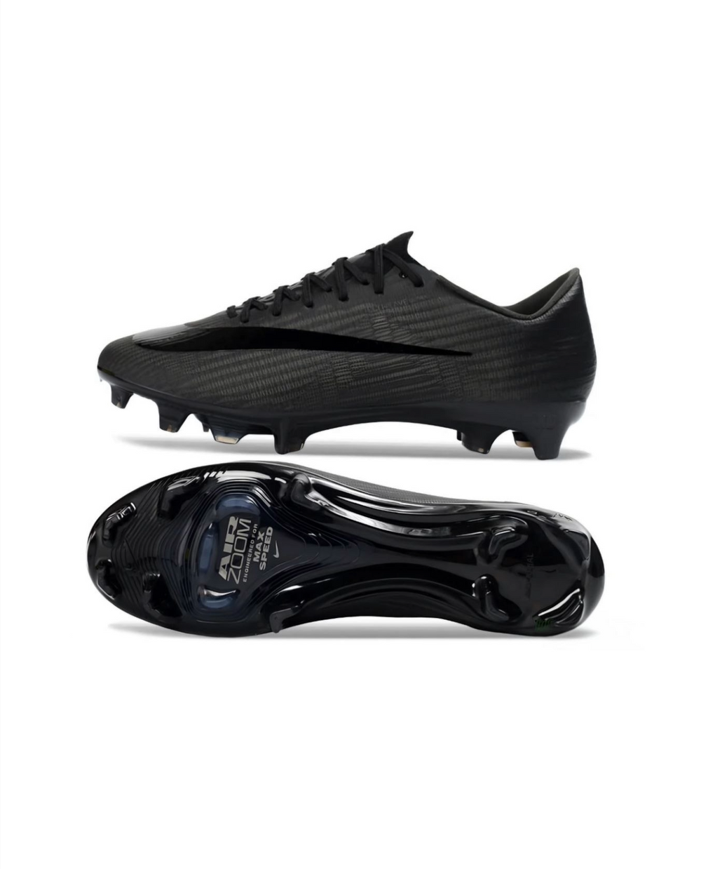 Mercurial Superfly 11 Midnight Black Air Zoom FG Cleats | The