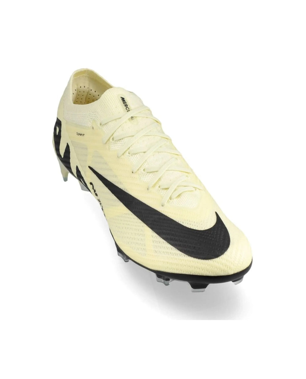 Mercurial Vapor 15 Elite Cream Black Air Zoom FG Cleats | Dribble