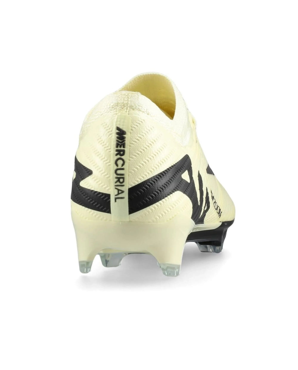 Mercurial Vapor 15 Elite Cream Black Air Zoom FG Cleats | Dribble Mercurial Vapor 15 Elite Cream Black Air Zoom FG Cleats | Dribble
