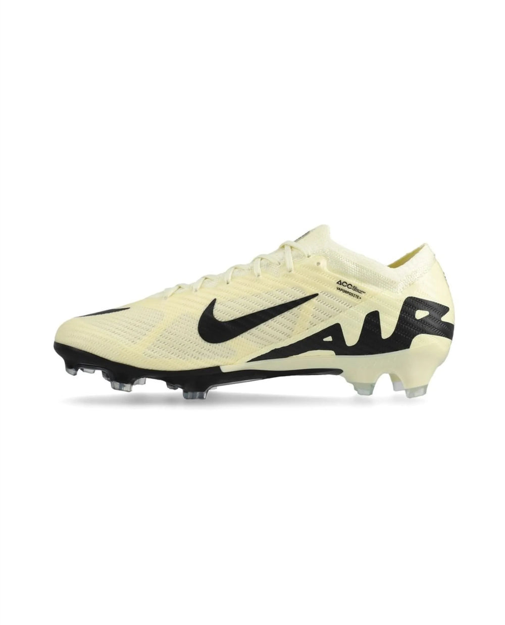 Mercurial Vapor 15 Elite Cream Black Air Zoom FG Cleats | Dribble