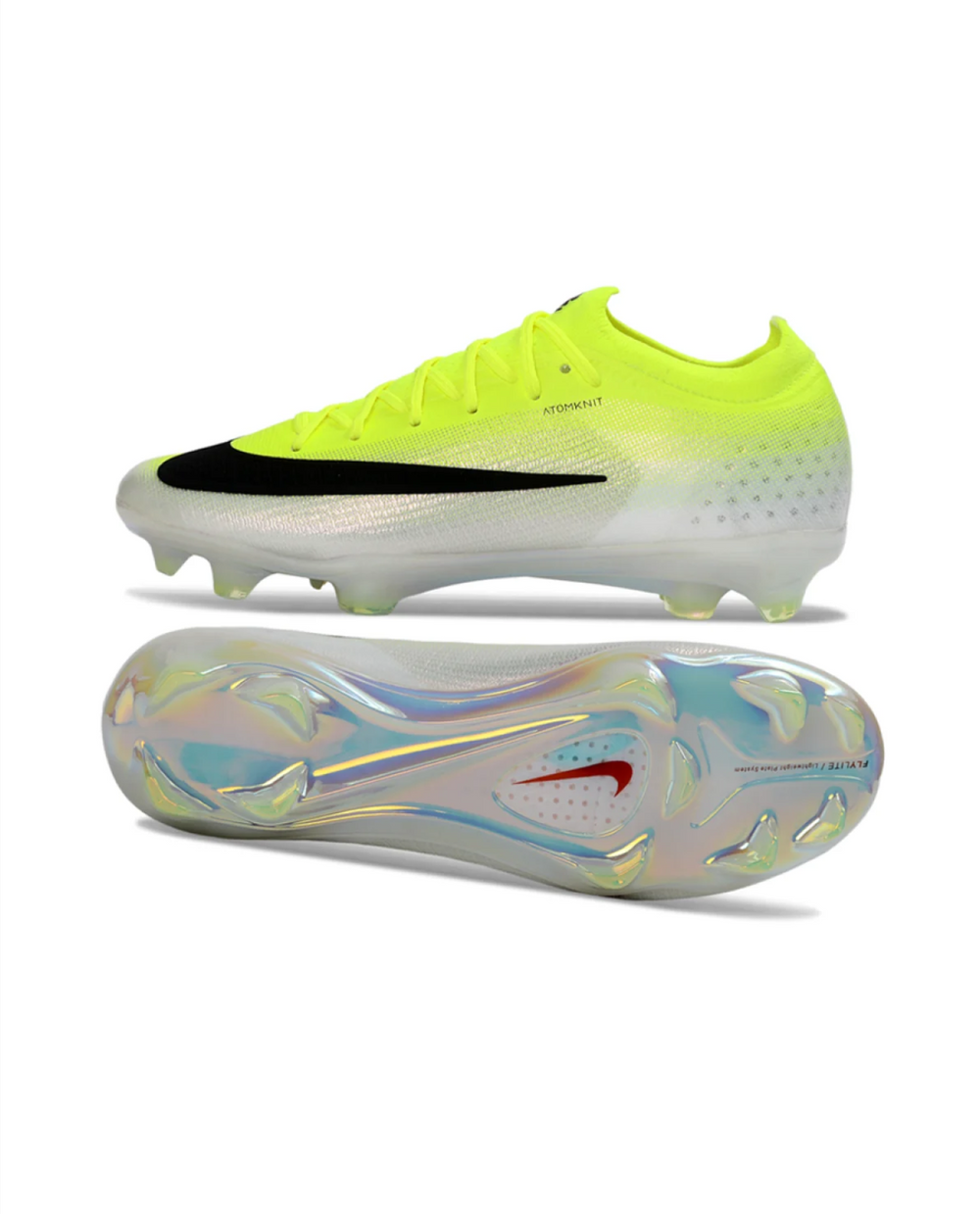 Mercurial Vapor 17 Elite Neon Yellow Black White Air Zoom FG