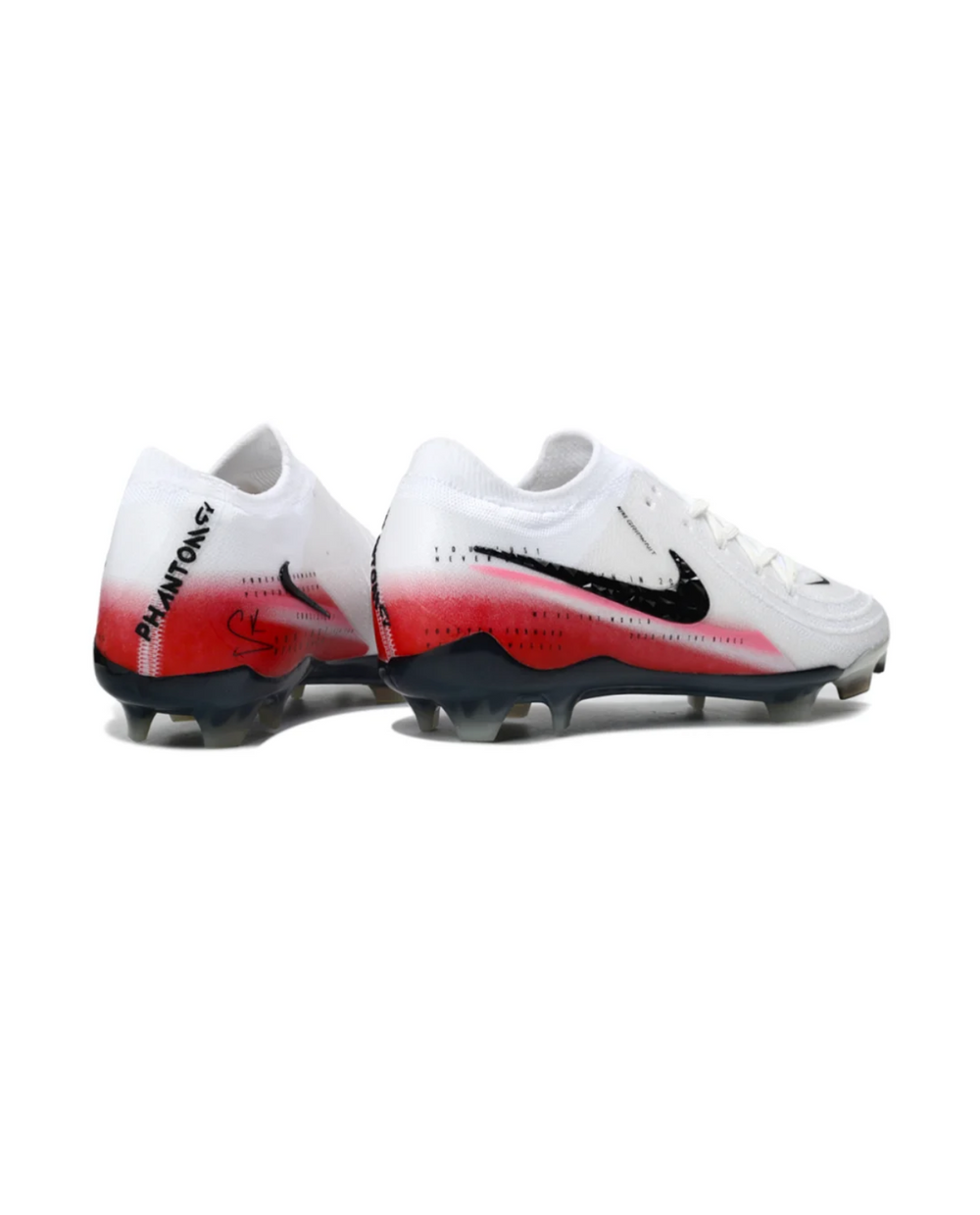 Phantom GX 2 Elite Soccer Cleats FG Luna White Crimson Red | The