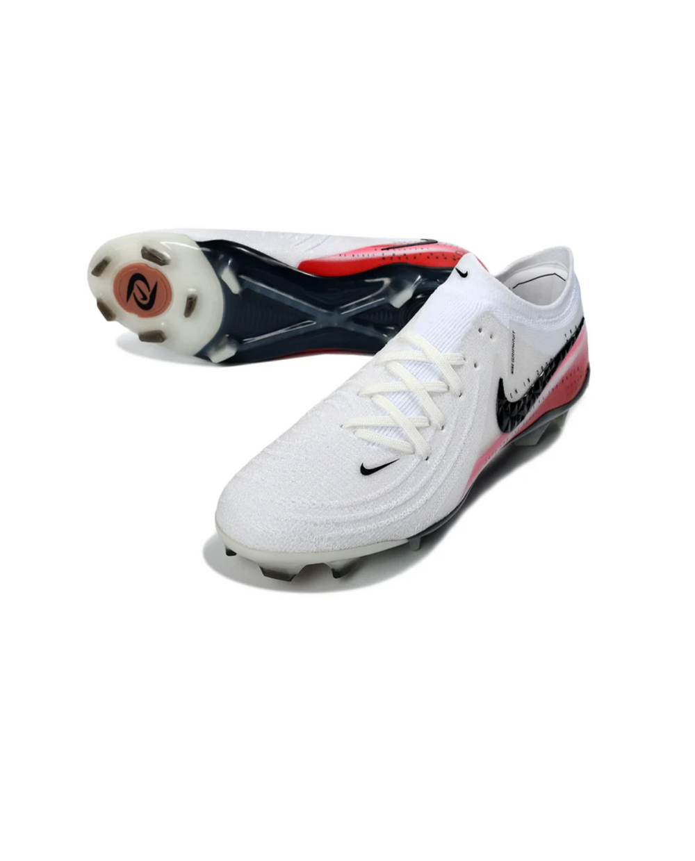 Phantom GX 2 Elite Soccer Cleats FG Luna White Crimson Red | The