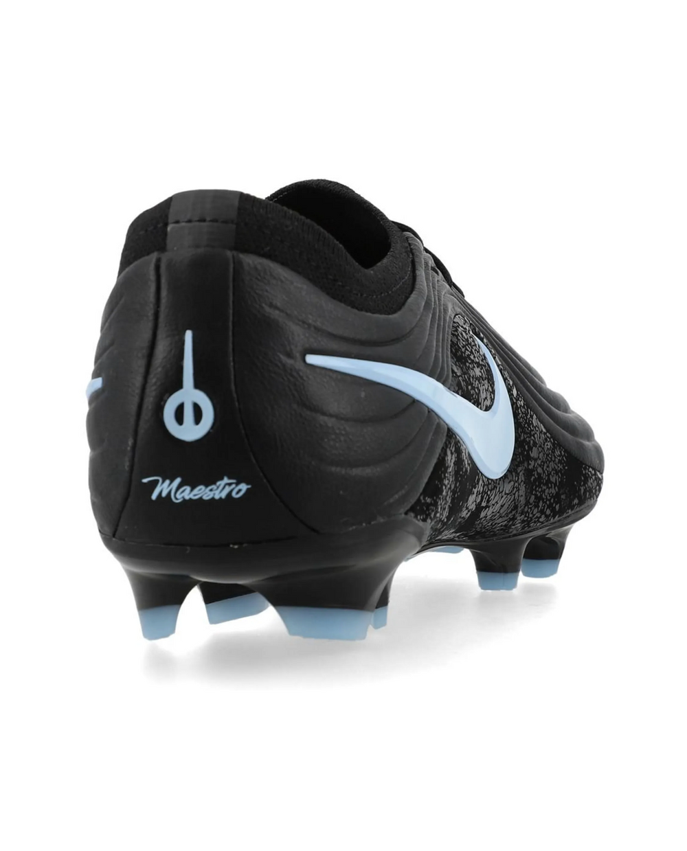 Tiempo Legend 10 Elite FG Cleats - Black Ice Blue Design | Dribble