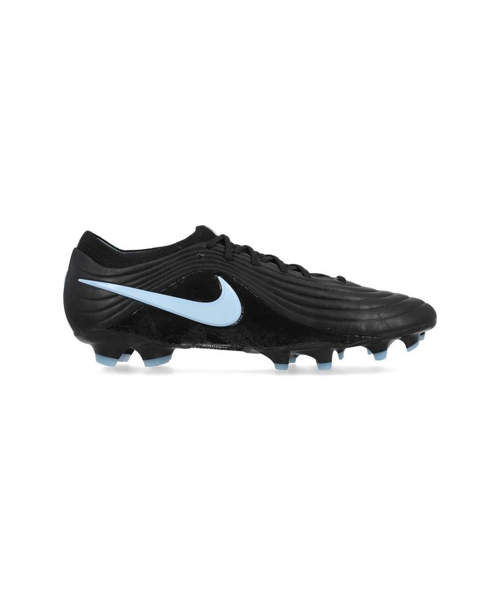 Tiempo Legend 10 Elite FG Cleats - Black Ice Blue Design | Dribble