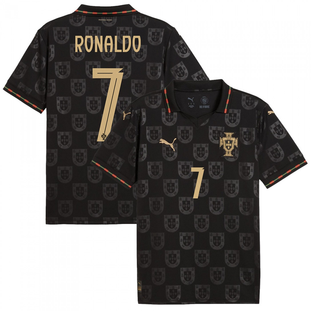 Portugal Pantera Negra Ronaldo Jersey 2026 Player Version